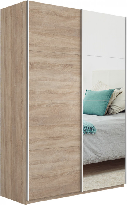 Шкаф-купе Прайм 2-х дв. с зеркалом 1400 Е1