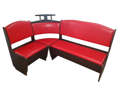 Кухонный уголок стандарт Нео красный