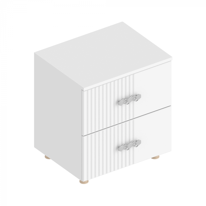 Тумба прикроватная с 2 ящиками Сандра