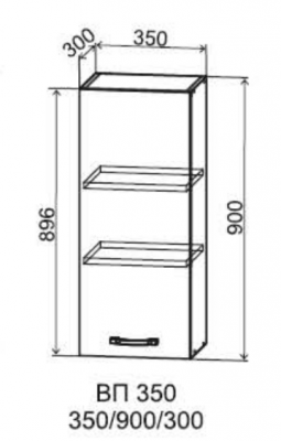 Шкаф верхний 350/900 Монца