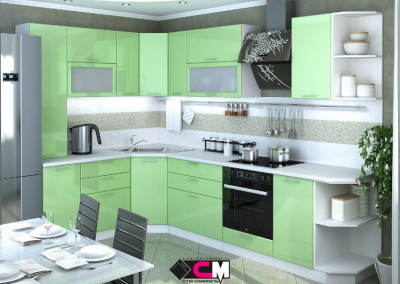 Кухня Ксения угловая №1