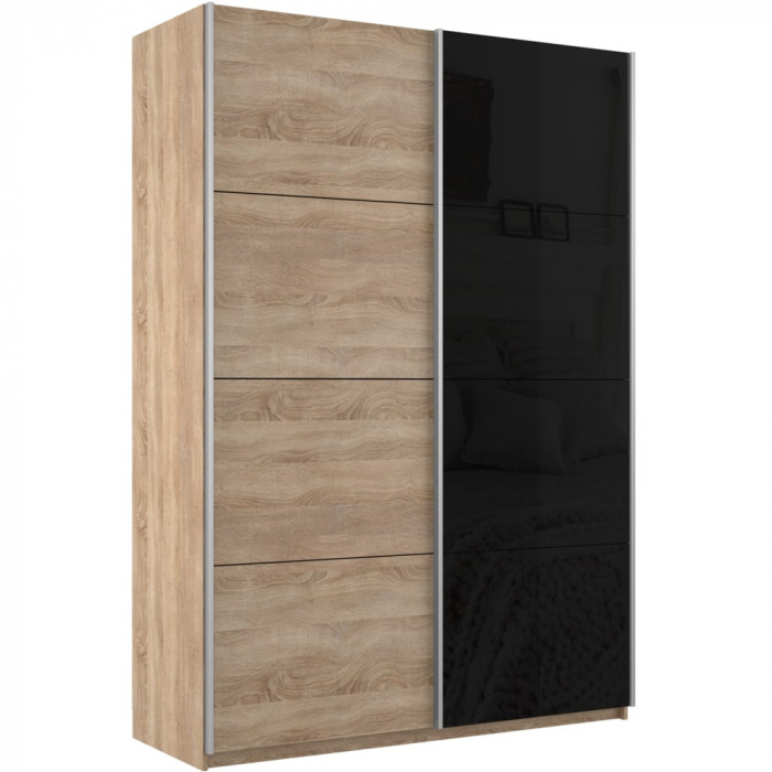 Шкаф-купе Прайм 2-х дв. со стеклом 1200 Е1