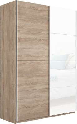 Шкаф-купе Прайм 2-х дв. со стеклом 1400 Е1