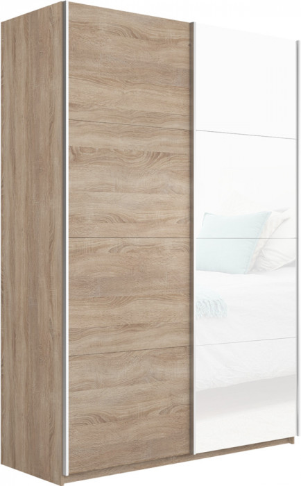 Шкаф-купе Прайм 2-х дв. со стеклом 1400 Е1