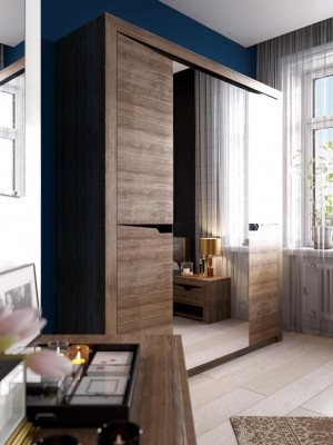 Шкаф четырехдверный Соренто