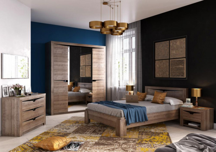 Шкаф четырехдверный Соренто