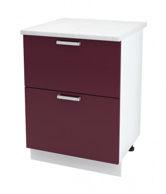 Шкаф нижний 600 с 2 ящиками Мария