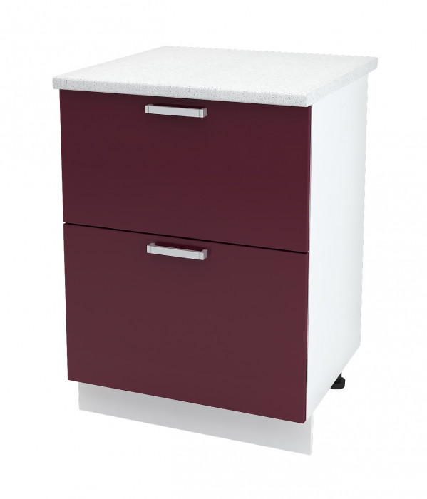 Шкаф нижний 600 с 2 ящиками Мария