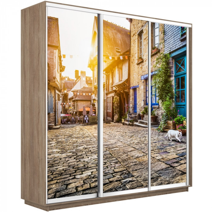 Шкаф-купе Трио Фото Экспресс 2400 Е1