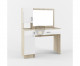 Стол туалетный с надстройкой Софи ДСВ (Дуб Сонома, Дуб Сонома/ Белый)