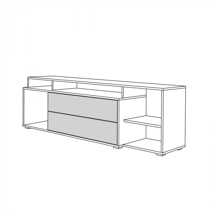 Тумба под ТВ 10.92 Бэль