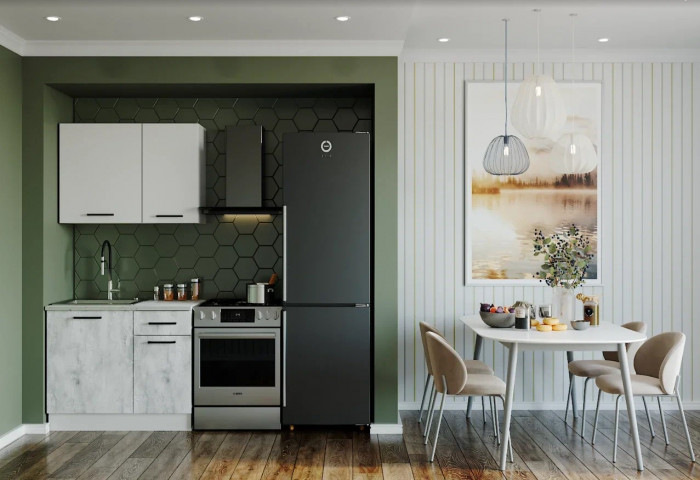 Кухонный гарнитур Бланка 1000 мм (стол. 26 мм)