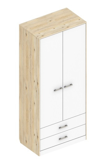 Шкаф 2-х створчатый Милана Велес