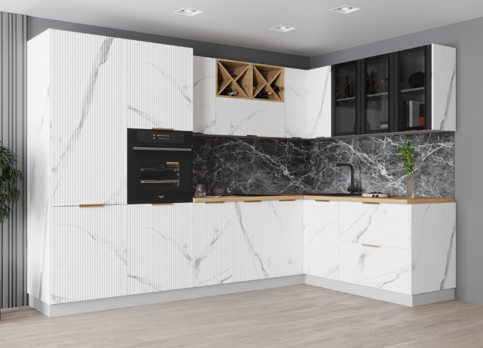 Шкаф верхний Blum Aventos HF 600/900 Монца