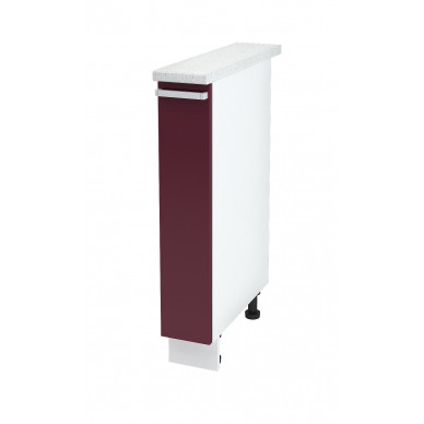 Шкаф нижний 150 бутылочница Бетон