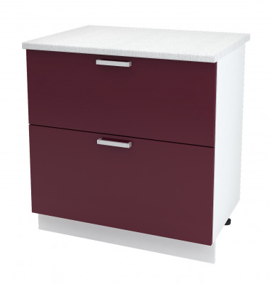 Шкаф нижний 800 с 2 ящиками Мария