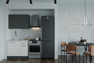 Кухонный гарнитур Лофт 1000 мм (стол. 26 мм)