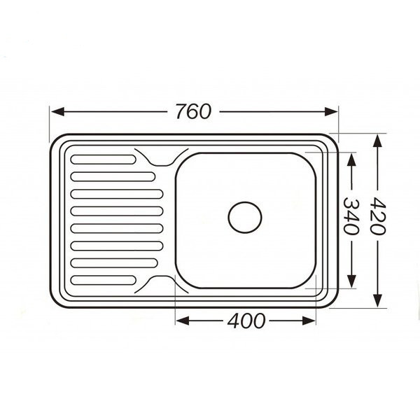 Мойка Furnial 7643
