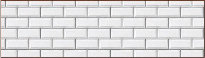 Фартук Метро-плитка ХДФ SV-мебель