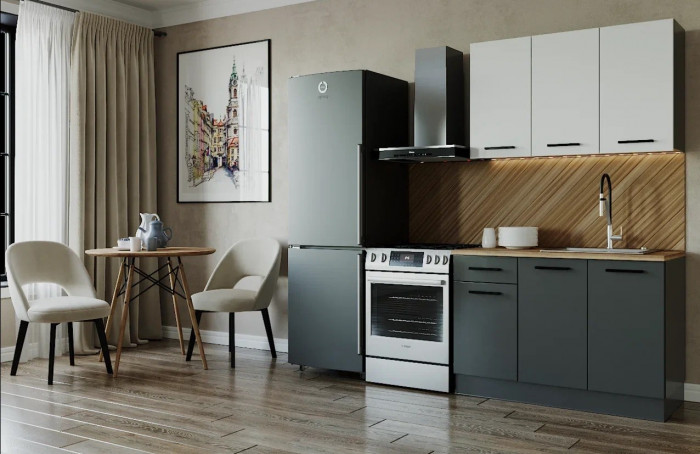 Кухонный гарнитур Вегас 1200 мм (стол. 26 мм)