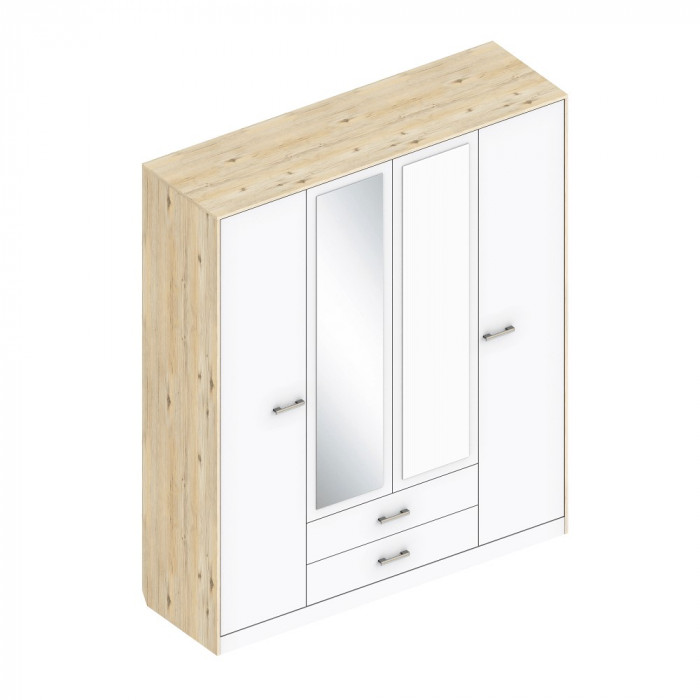 Шкаф 4-х створчатый Милана  Велес