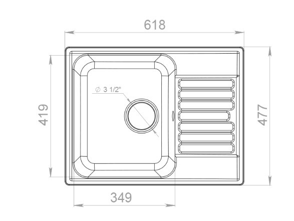 Мойка GranFest-Quarz Z-13