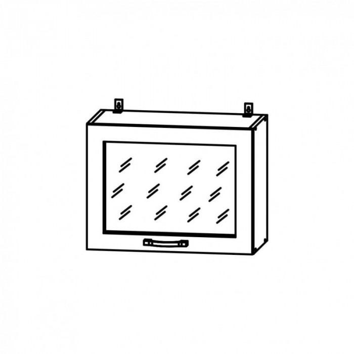 Шкаф верхний 600/450 стекло Скала