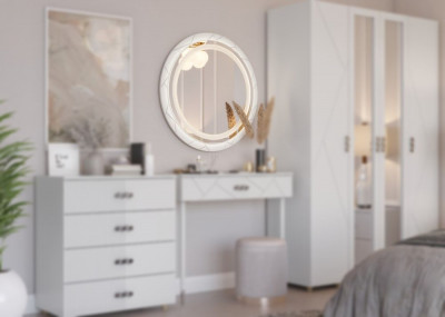 Зеркало круглое с подсветкой Сандра