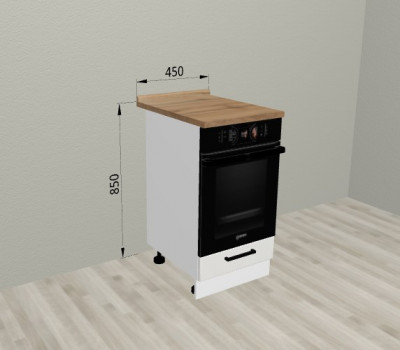 Шкаф нижний 450 под духовку Санвут