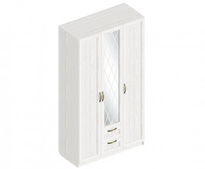 Шкаф 3-створчатый с 2 ящиками ДА-01 Александрия