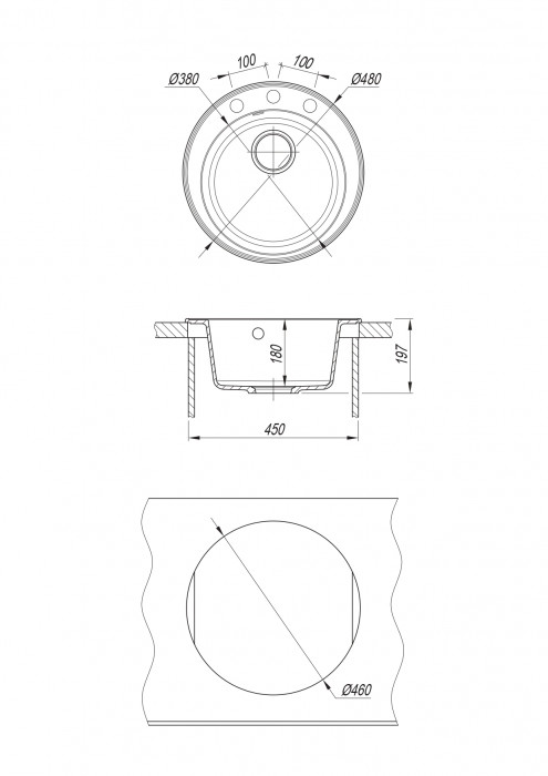 Мойка Пион-480 Dr. Gans Smart