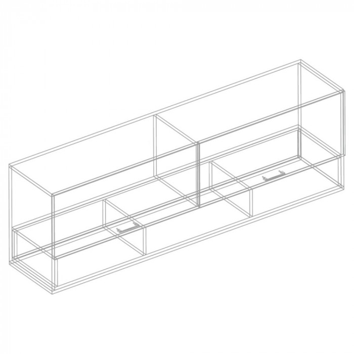 Шкаф настенный 1700 Сандра