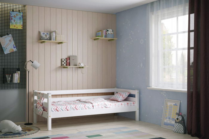 Кровать Соня с задней защитой Вариант 2