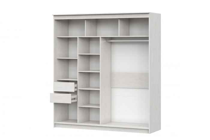 Шкаф-купе №25 Грей 2000