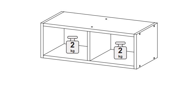 Полка открытая ПЛ 600