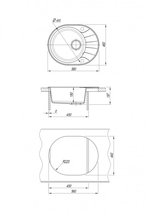 Мойка Виола-580 Dr. Gans Smart