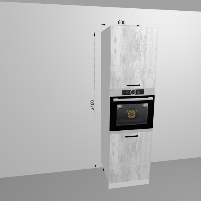 Пенал 600/2160 под духовой шкаф Санвут