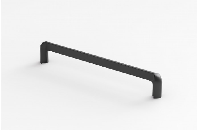 Ручка-скоба FS212 128 черный матовый SV-мебель