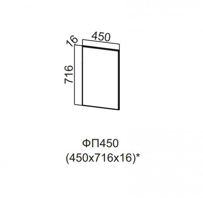 Фасад для посудомоечной машины 450 Модус СВ