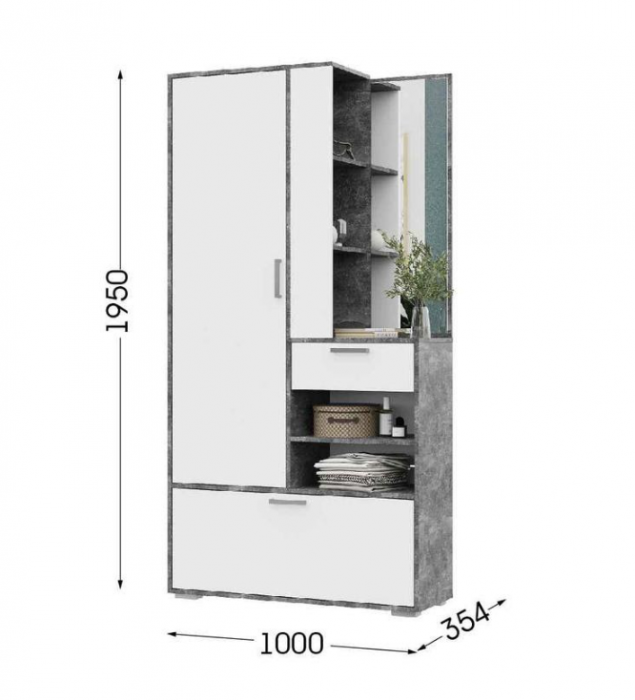 Прихожая Денвер Стендмебель
