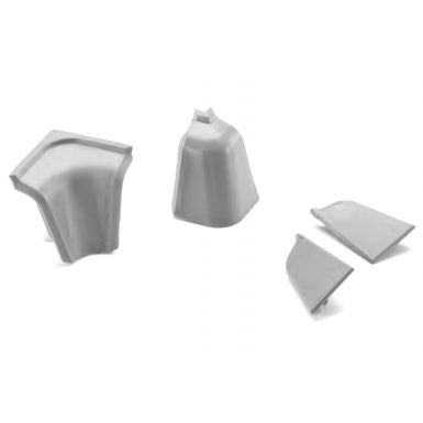 Комплект фасонных элементов для плинтуса Korner