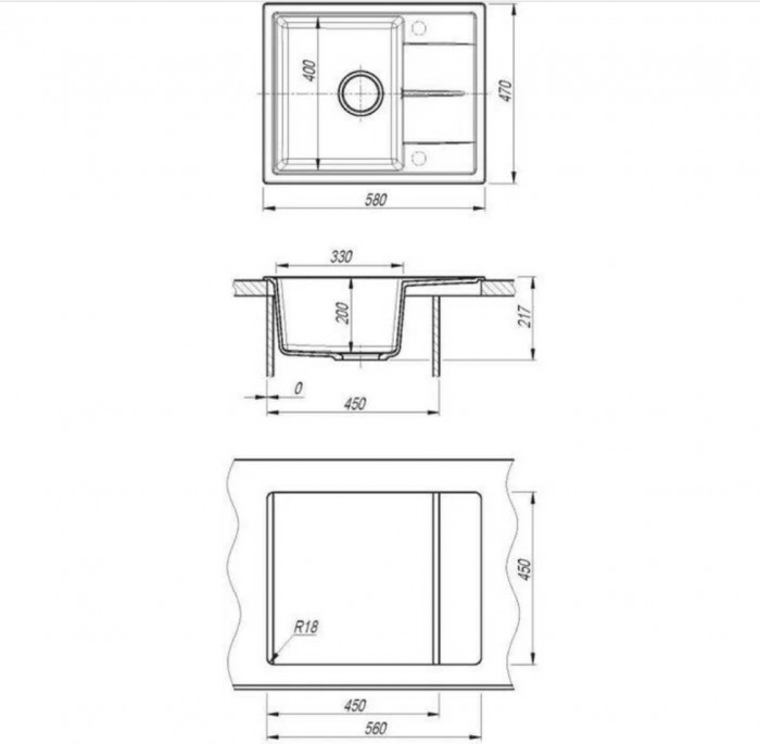 Мойка Ника-580