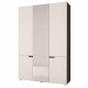 Шкаф трехстворчатый Анталия (Дуб Сонома, Белый софт тач)
