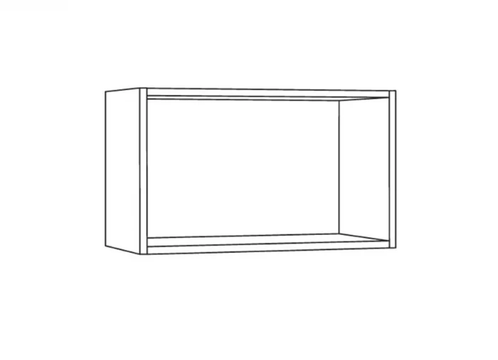Шкаф навесной открытый 500/456 СВ-мебель