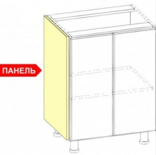 Панель декоративная 724*345 для нижних шкафов Грейвуд СВ