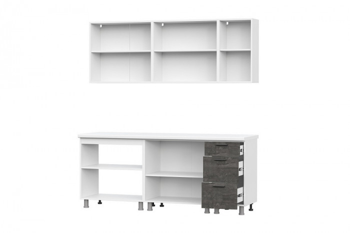 Кухонный гарнитур Модус 2,0м ЛДСП (со столешницей)