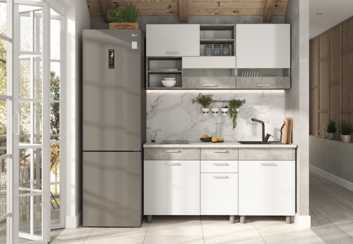 Кухня Денвер 1600 (со столешницей)