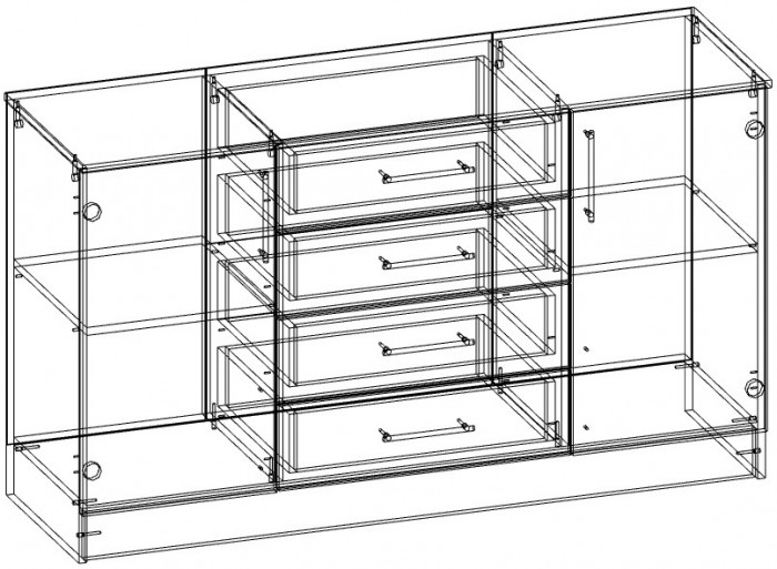 Комод К1400 Беатрис