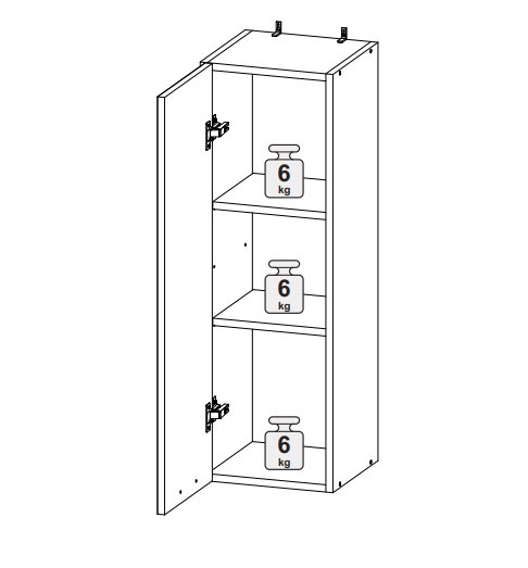 Шкаф верхний 300/920 Кельн
