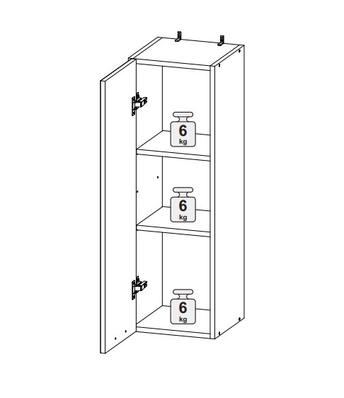 Шкаф верхний 300/920 Кельн